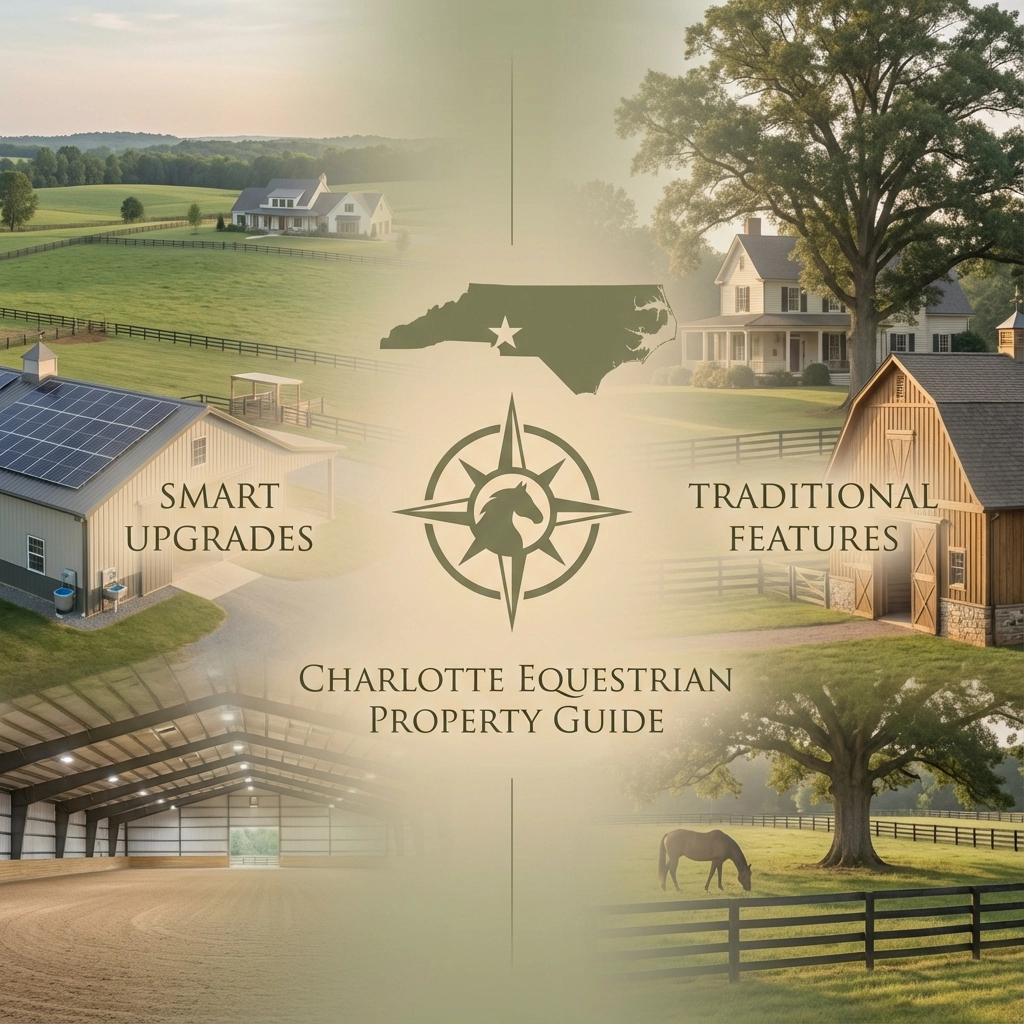 How to Choose the Best Equestrian Property in Charlotte: Smart Upgrades vs. Traditional Features (Compared)
