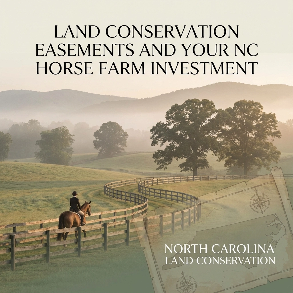 Land Conservation Easements and Your NC Horse Farm Investment