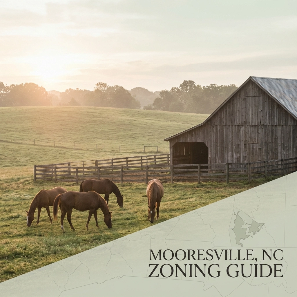 Horse Property Zoning in Mooresville: What Buyers Must Know