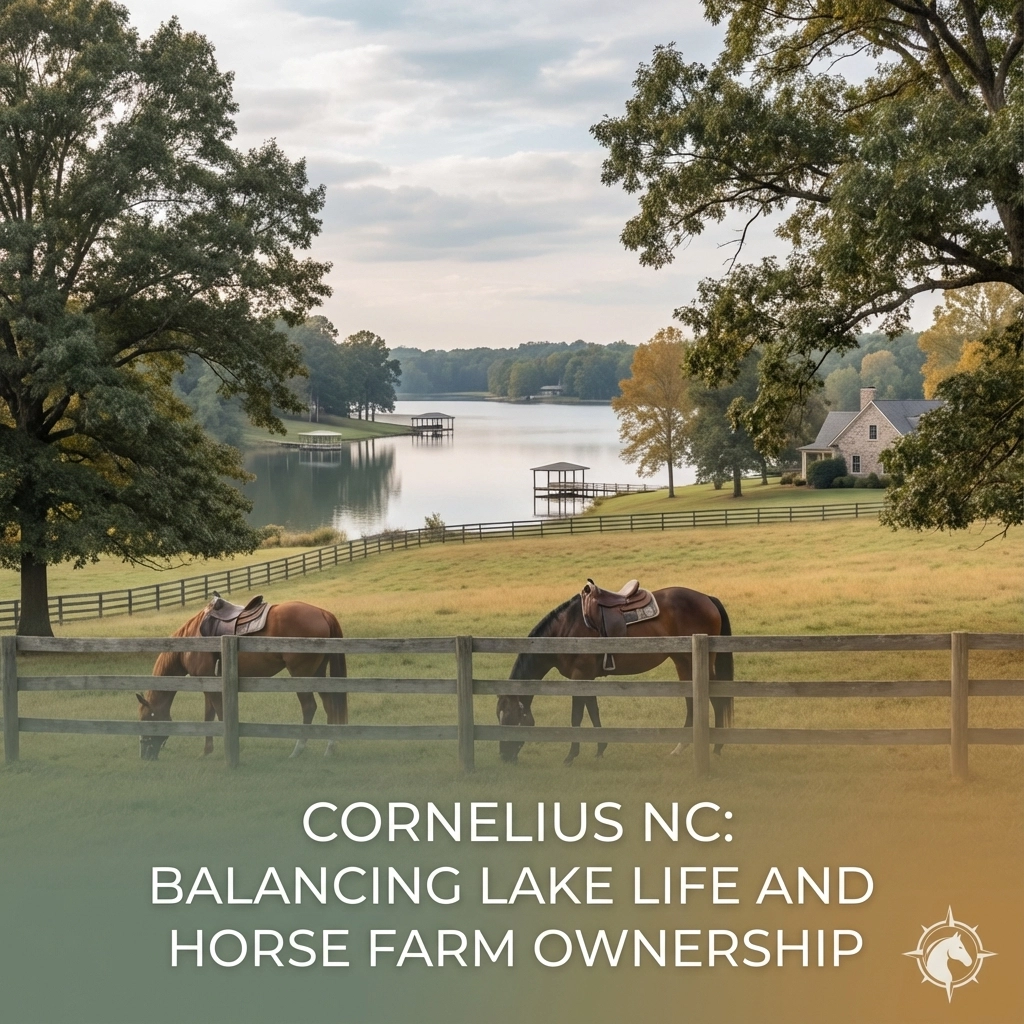 Cornelius NC: Balancing Lake Life and Horse Farm Ownership