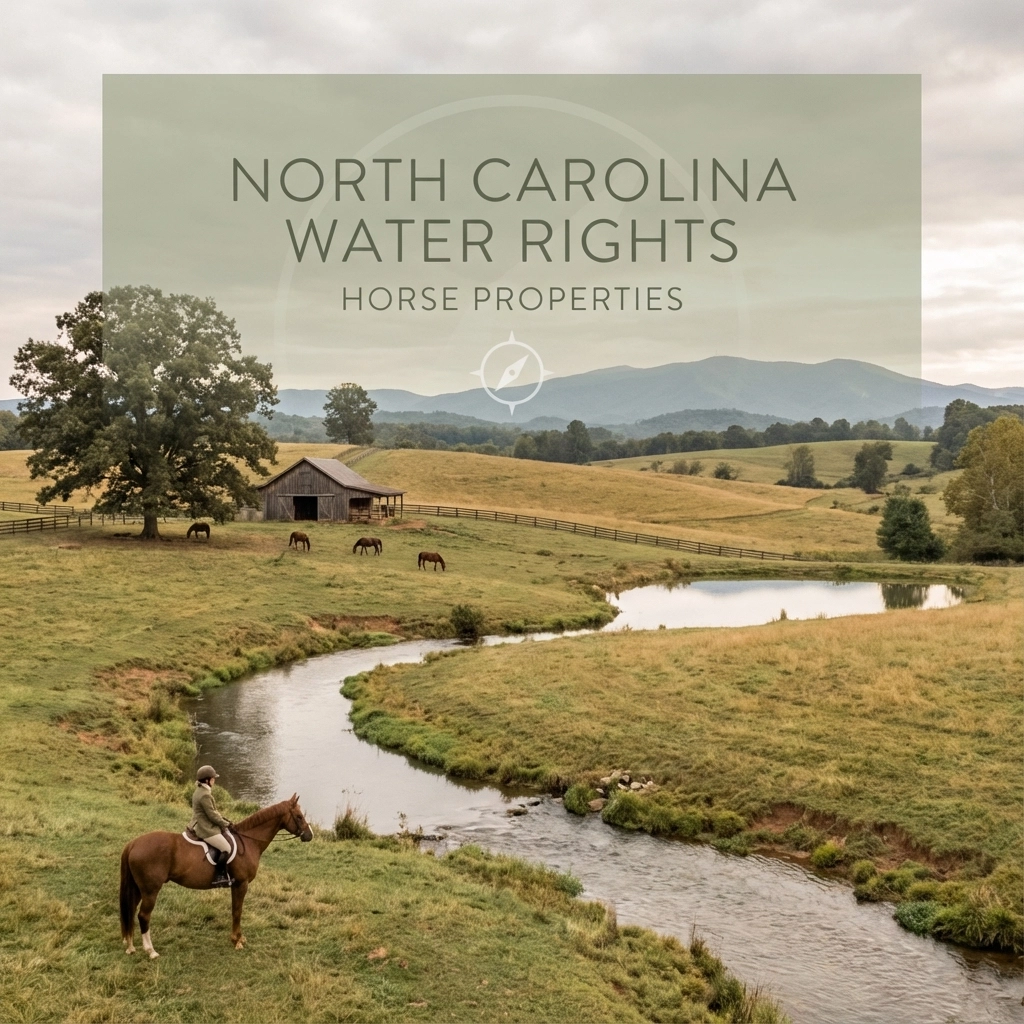 What to Know About Water Rights for North Carolina Horse Properties