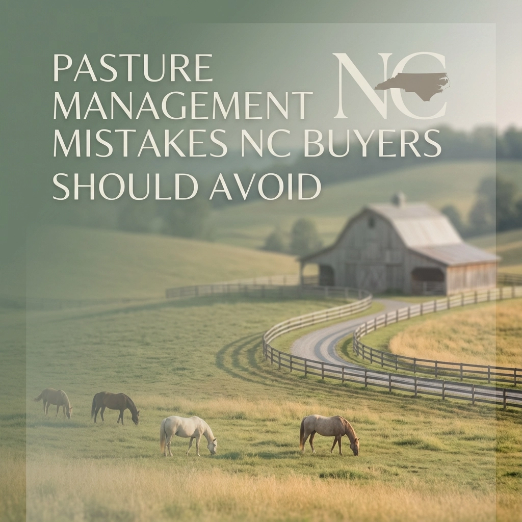 Pasture Management Mistakes NC Buyers Should Avoid