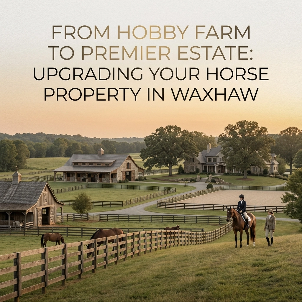 From Hobby Farm to Premier Estate: Upgrading Your Horse Property in Waxhaw