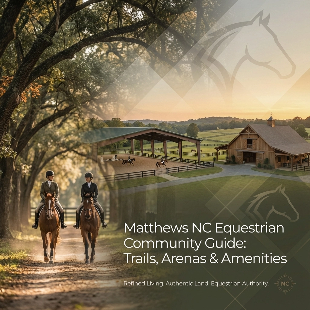 Matthews NC Equestrian Community Guide: Trails, Arenas & Amenities