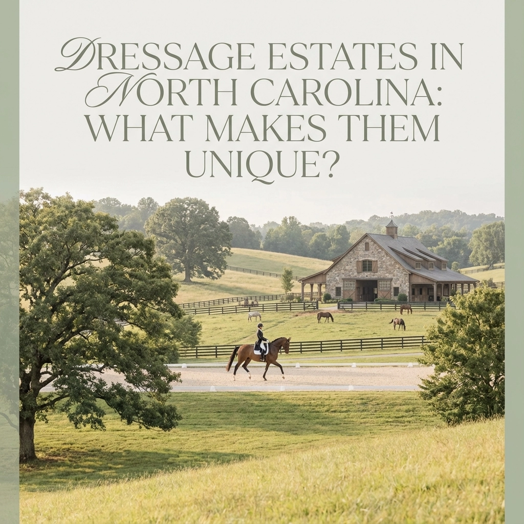 Dressage Estates in North Carolina: What Makes Them Unique?