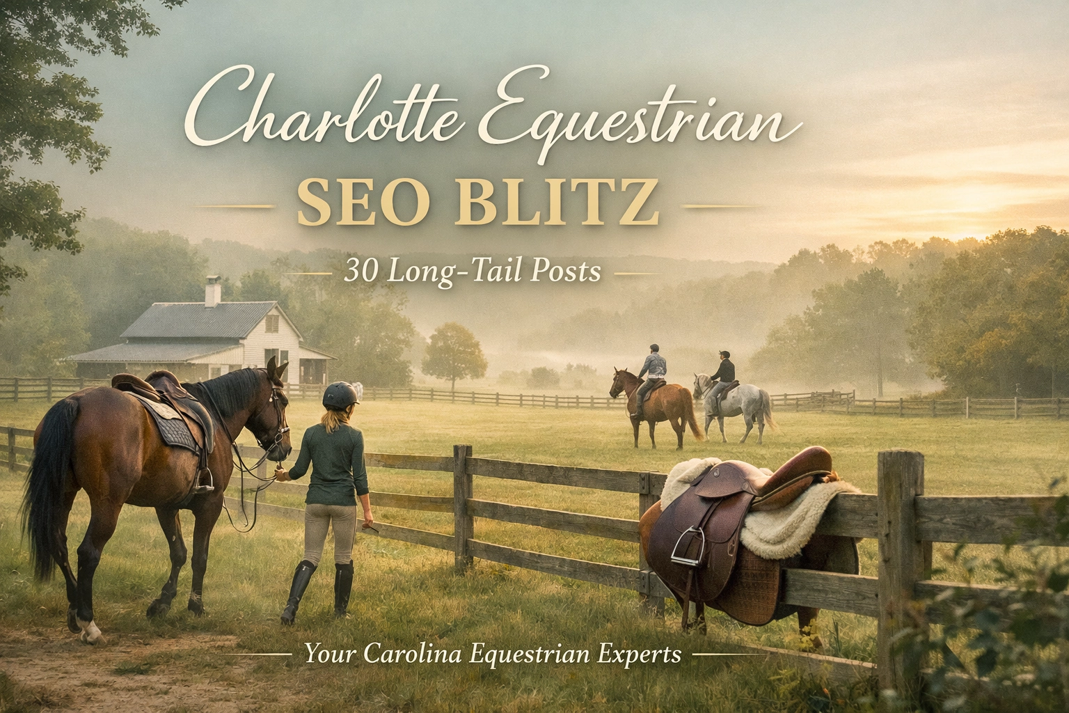 Charlotte Equestrian SEO Blitz – 30 Long-Tail Posts