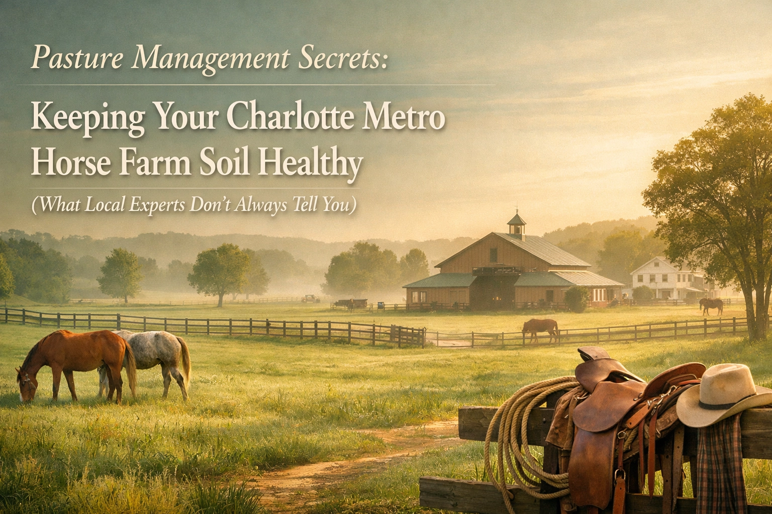 Pasture Management Secrets: Keeping Your Charlotte Metro Horse Farm Soil Healthy (What Local Experts Don’t Always Tell You)