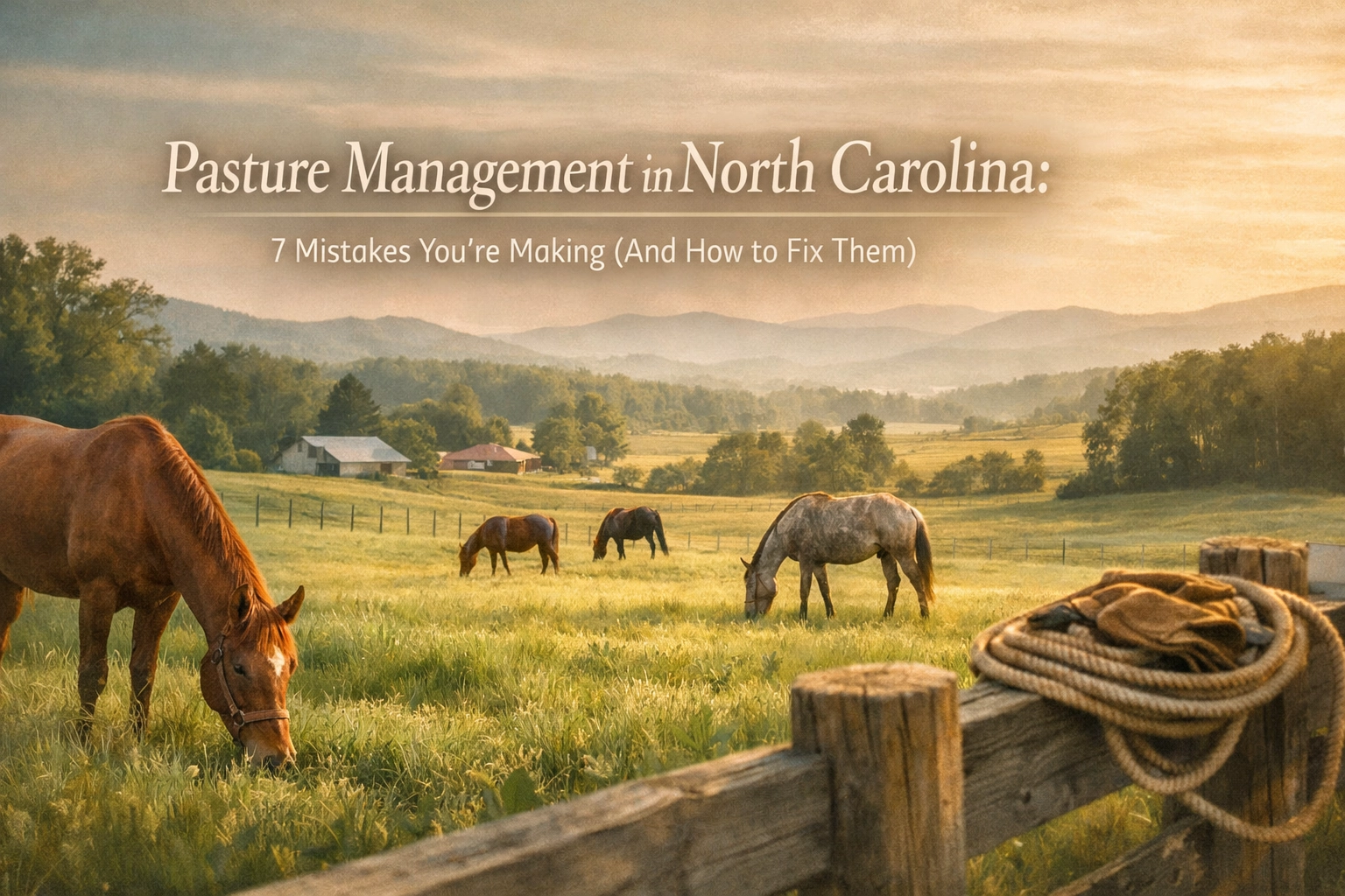 Pasture Management in North Carolina: 7 Mistakes You’re Making (And How to Fix Them)