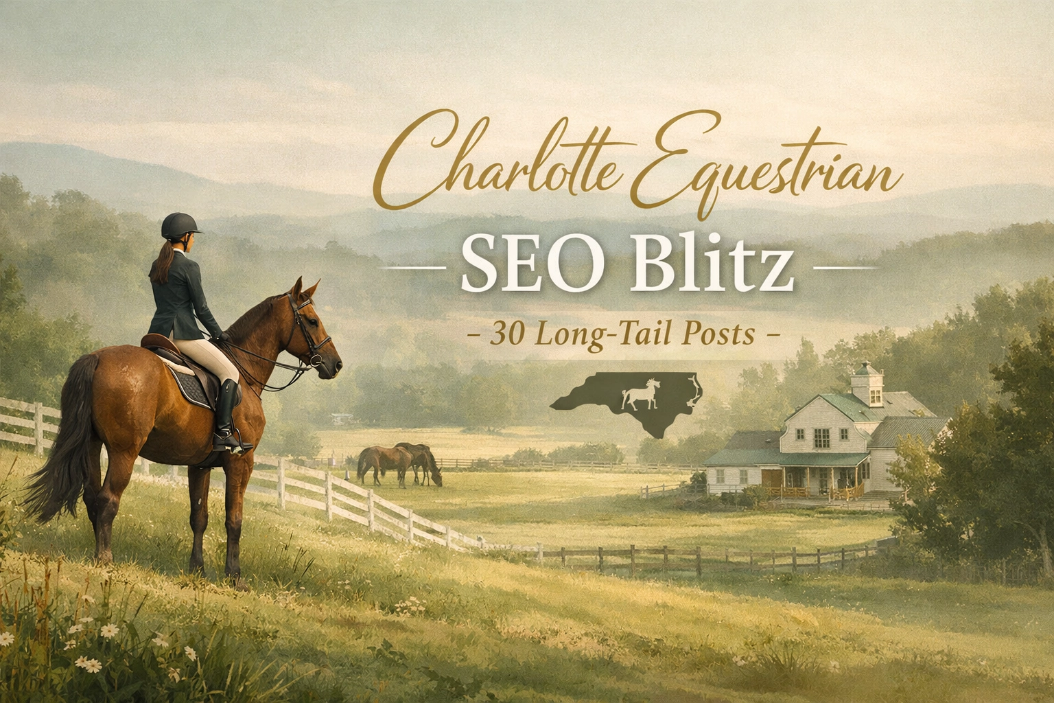 Charlotte Equestrian SEO Blitz – 30 Long-Tail Posts