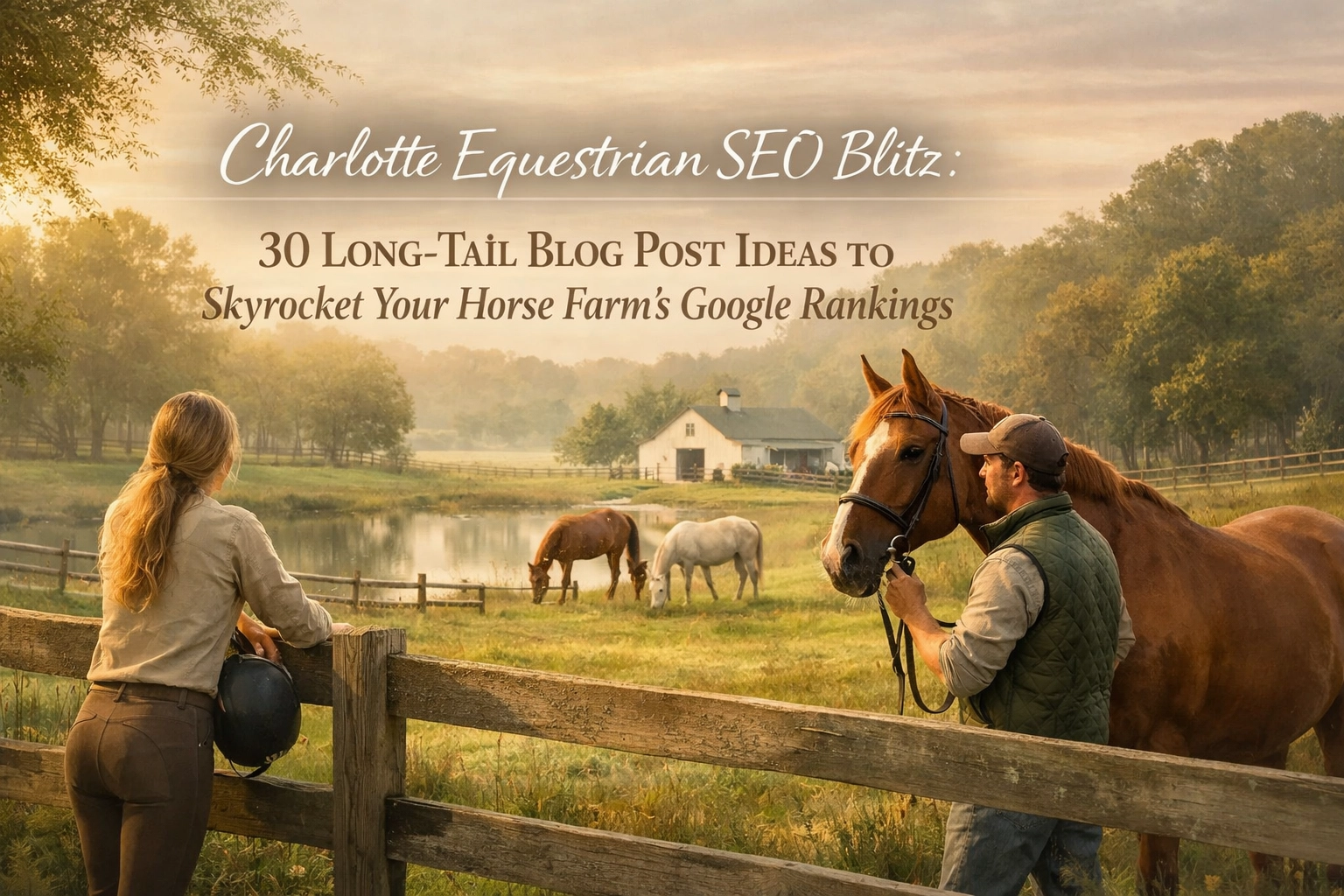 Charlotte Equestrian SEO Blitz: 30 Long-Tail Blog Post Ideas to Skyrocket Your Horse Farm’s Google Rankings