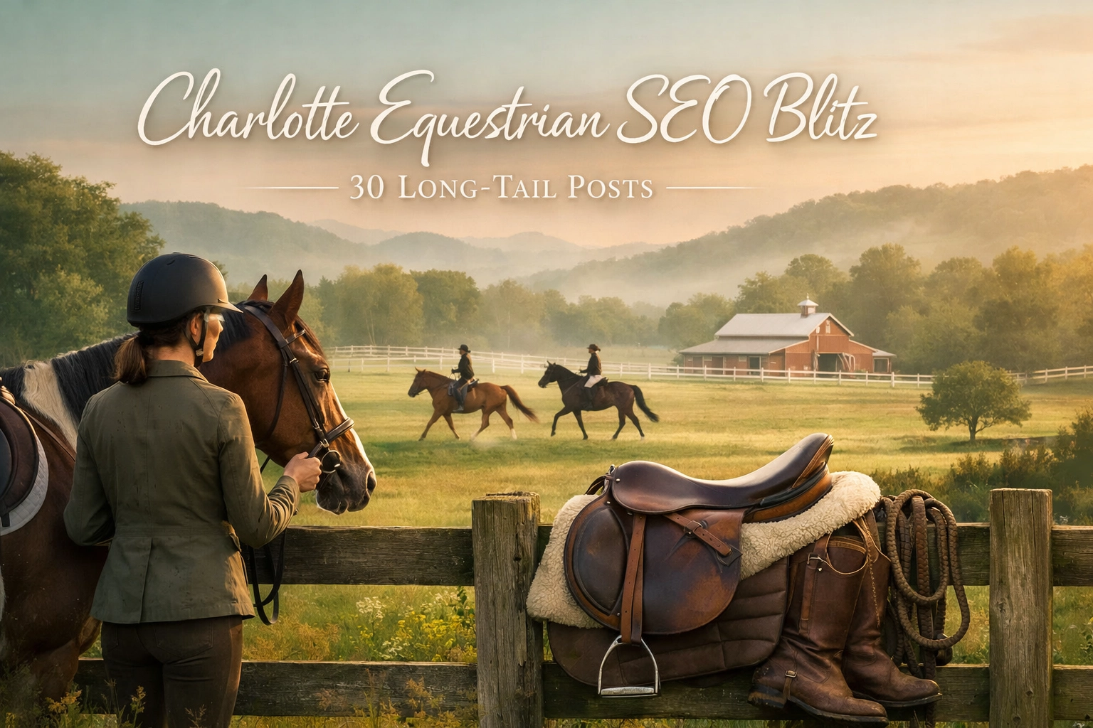 Charlotte Equestrian SEO Blitz – 30 Long-Tail Posts